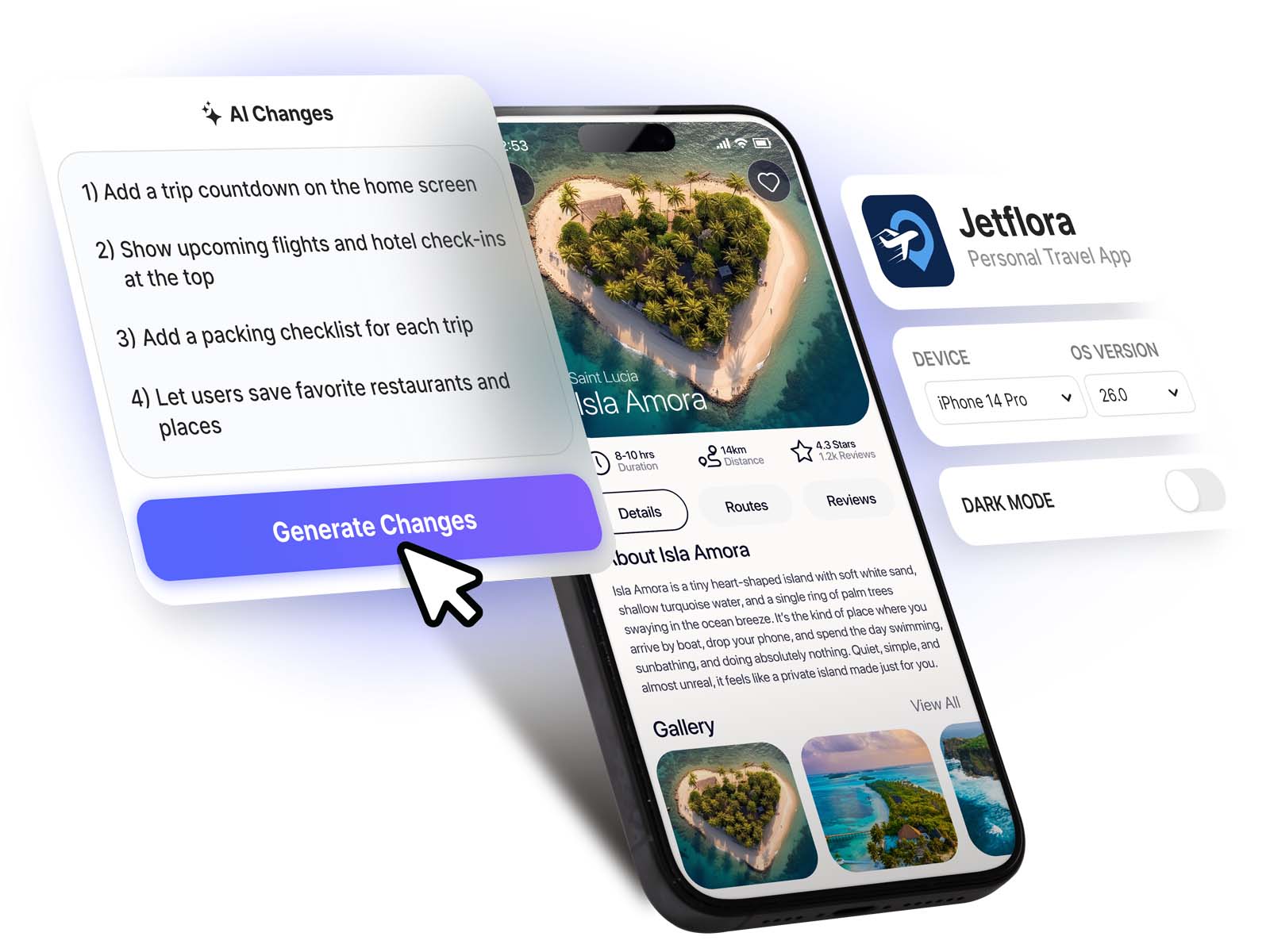 Iterate like a product builder - refining your app with AI changes on LastApp.ai